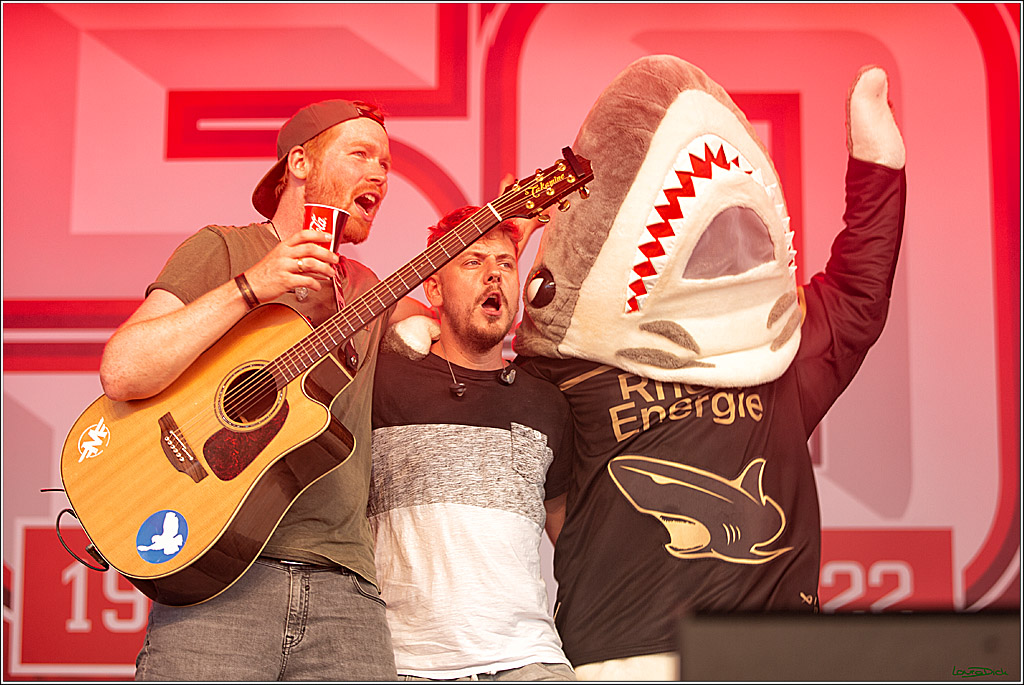 PENNY DEL;  Koelner Haie Fan- Fest zur Jubiläumssaison; Koeln, 12.08.2022